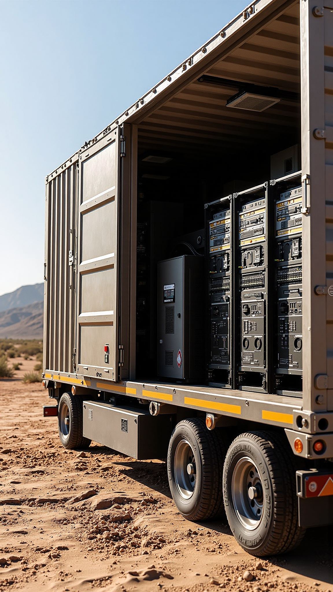 Substation Equipment Rental Service Truck